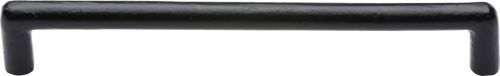 Click Here To Enlarge This Photo Of FB331 192 M.Marcus Black Iron Rustic Cabinet Pull Round Design 192mm ctc