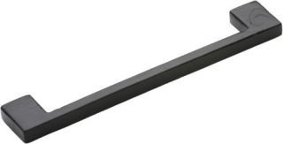 FB337 192 M.Marcus Black Iron Rustic Cabinet Pull Urban Design 192mm ctc