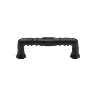 Click Here To Enlarge This Photo Of FB340 192 M.Marcus Black Iron Rustic Cabinet Pull Tuscany Design 192mm ctc