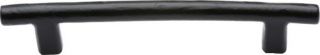 FB361 128 M.Marcus Black Iron Rustic Cabinet Pull Round Bar Design 128mm ctc