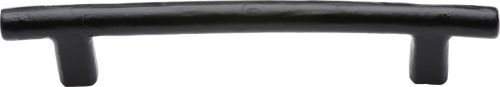 Click Here To Enlarge This Photo Of FB361 160 M.Marcus Black Iron Rustic Cabinet Pull Round Bar Design 160mm ctc