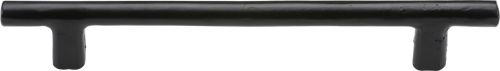 Click Here To Enlarge This Photo Of FB361 192 M.Marcus Black Iron Rustic Cabinet Pull Round Bar Design 192mm ctc