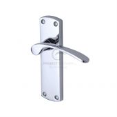 PR410-PC M.Marcus Project Hardware Door Handle Lever Latch Luca Design Polished Chrome Finish