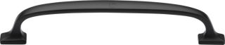 FB3721 160 M.Marcus Black Iron Rustic Cabinet Pull Durham Design 160mm ctc