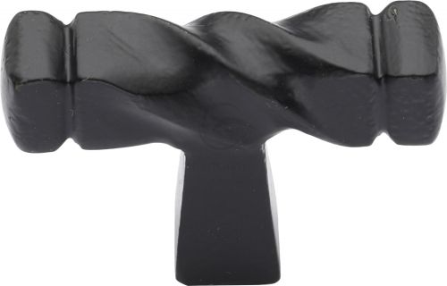 Click Here To Enlarge This Photo Of FB399 M.Marcus Black Iron Rustic Cabinet Knob Twist Design 44mm