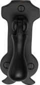 FB6263 M.Marcus Black Iron Rustic Cabinet Drop Pull on Plate