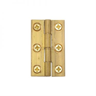 Click Here To Enlarge This Photo Of HG99-110-NB Heritage Brass Cabinet Hinge Brass 1 ½" Natural Brass Finish
