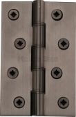 HG99-350-MB Heritage Brass Hinge Brass with Phosphor Washers 4" x 2 ⅝" Matt Bronze Finish