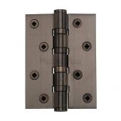 HG99-400-MB Heritage Brass Ball Bearing Hinge 4" x 3" Matt Bronze Finish