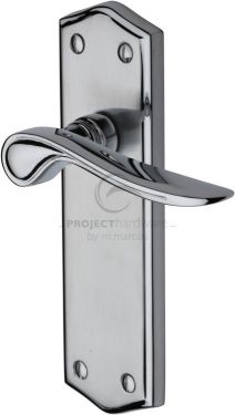Click Here To Enlarge This Photo Of PR2410-AP M.Marcus Project Hardware Door Handle Lever Latch Chester Design Apollo Finish