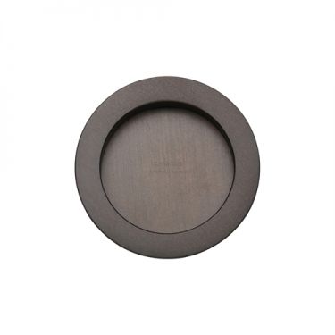 Click Here To Enlarge This Photo Of RD2322-MB M.Marcus Sliding Door Round Flush Pulls Matt Bronze