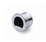 RD373-PC M.Marcus Sliding Door Finger Pull Polished Chrome