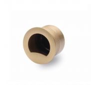 RD373-SB M.Marcus Sliding Door Finger Pull Satin Brass