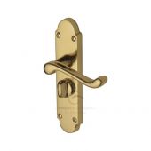 PR525-PB M.Marcus Project Hardware Door Handle For Privacy Set Milton Short Design Polished Brass Finish