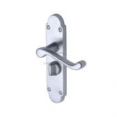 PR525-SC M.Marcus Project Hardware Door Handle For Privacy Set Milton Short Design Satin Chrome Finish