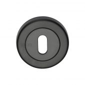 SC-0191-BLK M.Marcus Sorrento Keyhole Escutcheon Matt Black Finish
