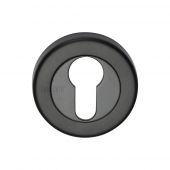 SC-0192-BLK M.Marcus Sorrento Euro Profile Cylinder Escutcheon Matt Black Finish