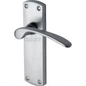 SC-410-SC M.Marcus Sorrento Door Handle Lever Latch Luca Design Satin Chrome Finish