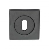 SC-SQ0191-BLK M.Marcus Sorrento Keyhole Square Escutcheon Matt Black Finish