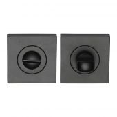 SC-SQ0195-BLK M.Marcus Sorrento Square Thumbturn & Emergency Release Matt Black Finish