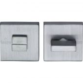 SC-SQ4035-SC M.Marcus Sorrento Thumbturn & Emergency Release on Concealed Square Plate Satin Chrome Finish