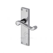 PR605-PC M.Marcus Project Hardware Door Handle Lever Latch Malvern Design Polished Chrome Finish