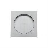 SQ2327-SC Heritage Brass Sliding Door Square Flush Pulls Satin Chrome