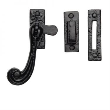 Click Here To Enlarge This Photo Of TC675 MP/HP M.Marcus The Tudor Collection Casement Window Fastener Black Iron