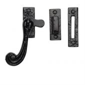 TC675 MP/HP M.Marcus The Tudor Collection Casement Window Fastener Black Iron