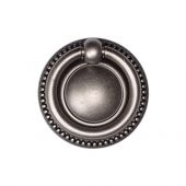 TK2212-050-DPW M.Marcus Classic Ring Pull 50mm Distressed Pewter on Zinc Finish