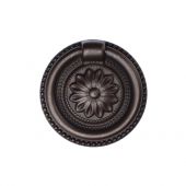 TK2224-047-LBN M.Marcus Floral Ring Pull 47mm Matt Bronze on Zinc Finish