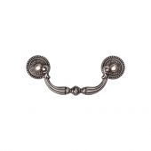 TK3085-096-DPW M.Marcus Ornate Drop Pull 96mm Distressed Pewter on Zinc Finish
