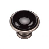TK4316-035-DPW M.Marcus Dome Cabinet Knob 35mm Distressed Pewter on Zinc Finish