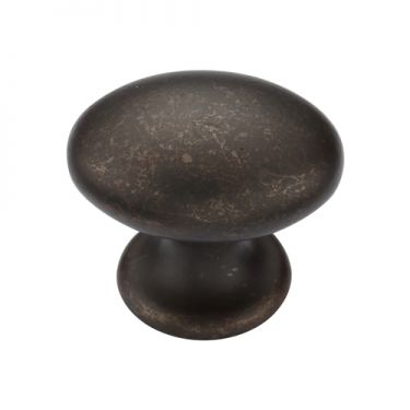 Click Here To Enlarge This Photo Of TK4462-040-LBN M.Marcus Egg Knob 40mm Matt Bronze on Zinc Finish