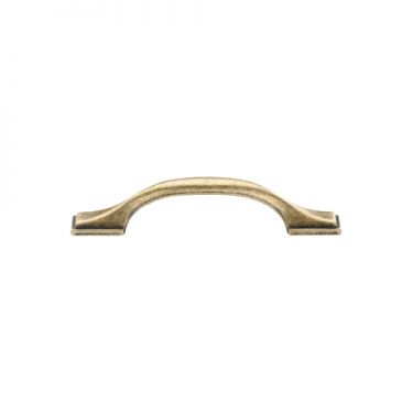 Click Here To Enlarge This Photo Of TK5090-096-DBS M.Marcus Luca Cabinet Pull 96mm Distressed Brass on Zinc Finish