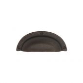TK5120-064-LBN M.Marcus Faux Screw Bin Pull 64mm Matt Bronze on Zinc Finish