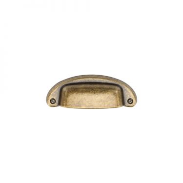 Click Here To Enlarge This Photo Of TK5332-032-DBS M.Marcus Classic Cup Pull 32mm Distressed Brass on Zinc Finish