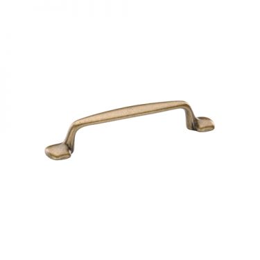 Click Here To Enlarge This Photo Of TK5341-096-DBS M.Marcus Classic Cabinet Pull 96mm Distressed Brass on Zinc Finish