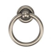 TK9213-042-DPW M.Marcus Classic Round Drop Pull 42mm Distressed Pewter on Zinc Finish