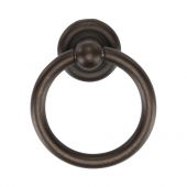 TK9213-042-LBN M.Marcus Classic Round Drop Pull 42mm Matt Bronze on Zinc Finish