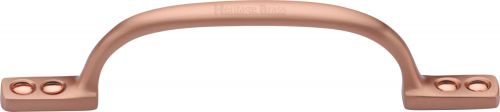 Click Here To Enlarge This Photo Of V1090 152-SRG Heritage Brass Pull Handle Russell Design 152mm Satin Rose Gold Finish