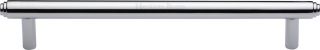 V4410 160-PC Heritage Brass Cabinet Pull Stepped Design 160mm ctc Polished Chrome Finish