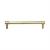 V4434 128-SB Heritage Brass Cabinet Pull Phoenix Design 128mm ctc Satin Brass Finish