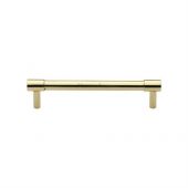 V4434 160-PB Heritage Brass Cabinet Pull Phoenix Design 160mm ctc Polished Brass Finish
