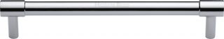 V4434 160-PC Heritage Brass Cabinet Pull Phoenix Design 160mm ctc Polished Chrome Finish