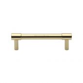 V4434 96-PB Heritage Brass Cabinet Pull Phoenix Design 96mm ctc Polished Brass Finish