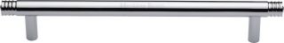V4446 160-PC Heritage Brass Cabinet Pull Contour Design 160mm ctc Polished Chrome Finish