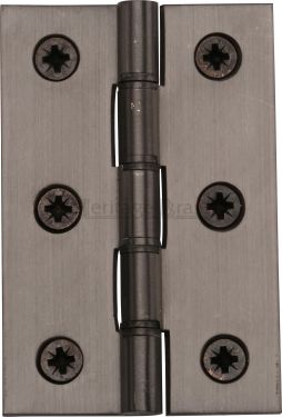 Click Here To Enlarge This Photo Of PR88-400-MB Heritage Brass Hinge Brass with Phosphor Washers 3" x 2" Matt Bronze Finish