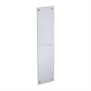 Click Here To Enlarge This Photo Of V740 305-PC Heritage Brass Fingerplate 305x76mm Polished Chrome Finish