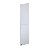 V740 305-PC Heritage Brass Fingerplate 305x76mm Polished Chrome Finish